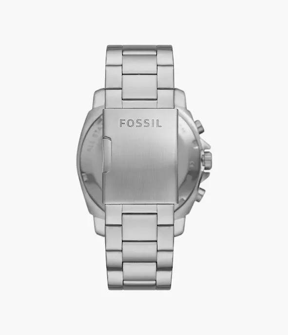 Reloj Fossil para caballero color plateado