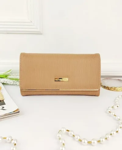 Cartera para dama color nude