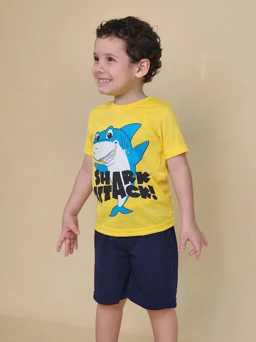 Conjunto Everfit para niño 13587S #COLOR AMARILLO