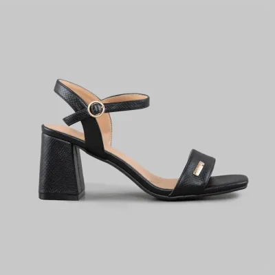 Tacones Natural para dama coor negro