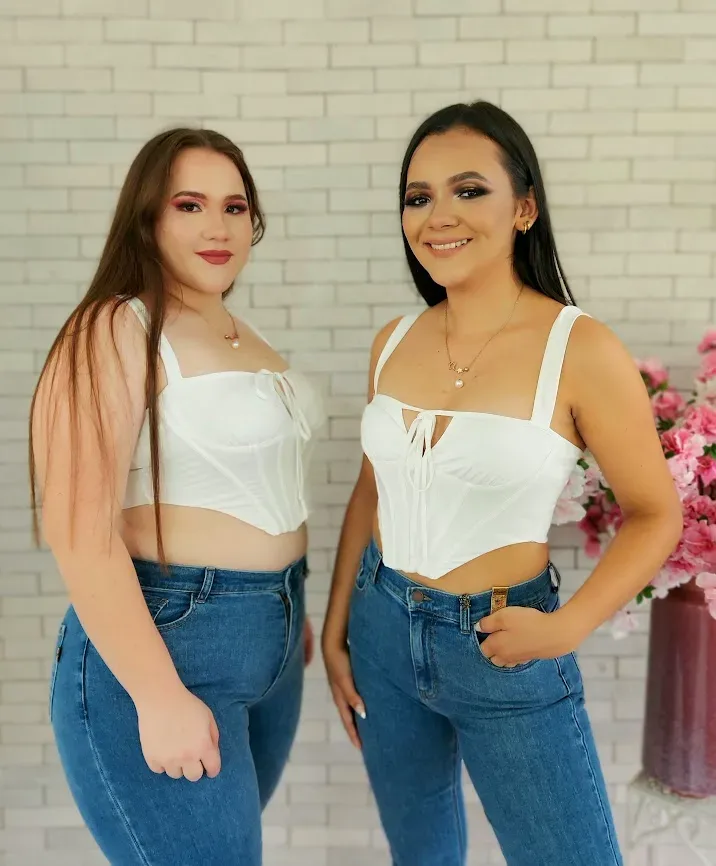 Crop Top para dama color blanco 357
