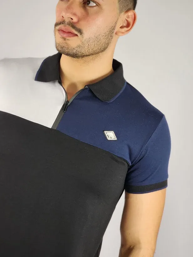 Camiseta de hombre Touch and Go multicolor