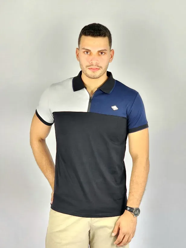 Camiseta de hombre Touch and Go multicolor
