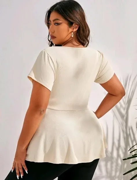 Blusa para dama color beige