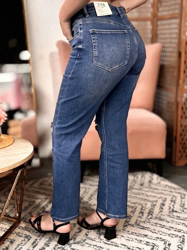 Jeans Psycho Sixteen para dama PW1188 COLOR AZUL