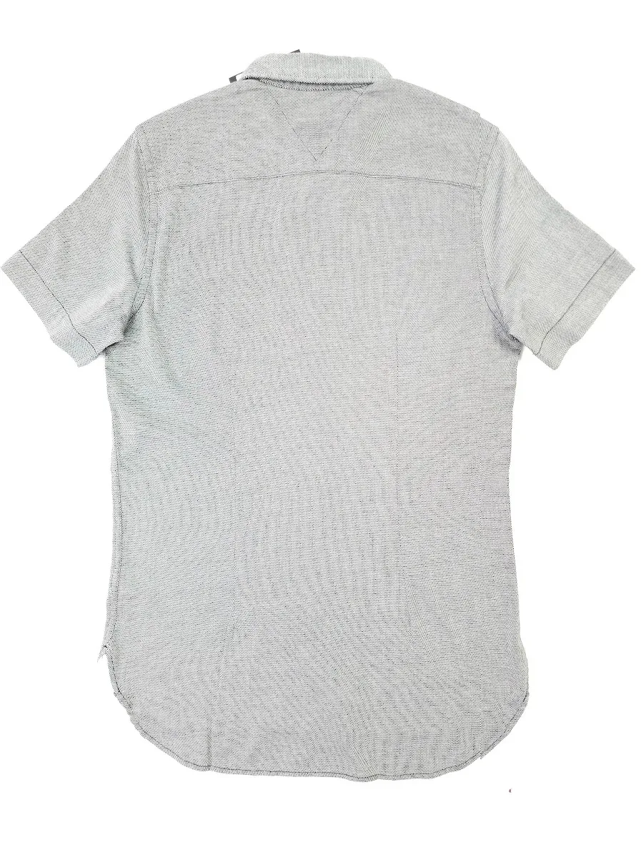 Camisa Tommy Hilfiger para caballero color negro y blanco