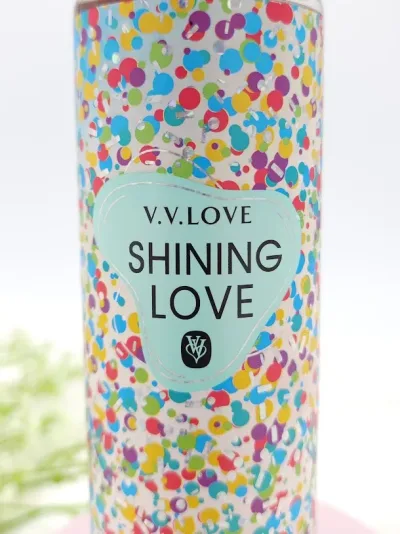 Splash para Dama Shining aroma vainilla