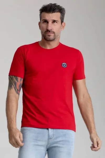 Camiseta Hummer para caballero color rojo
