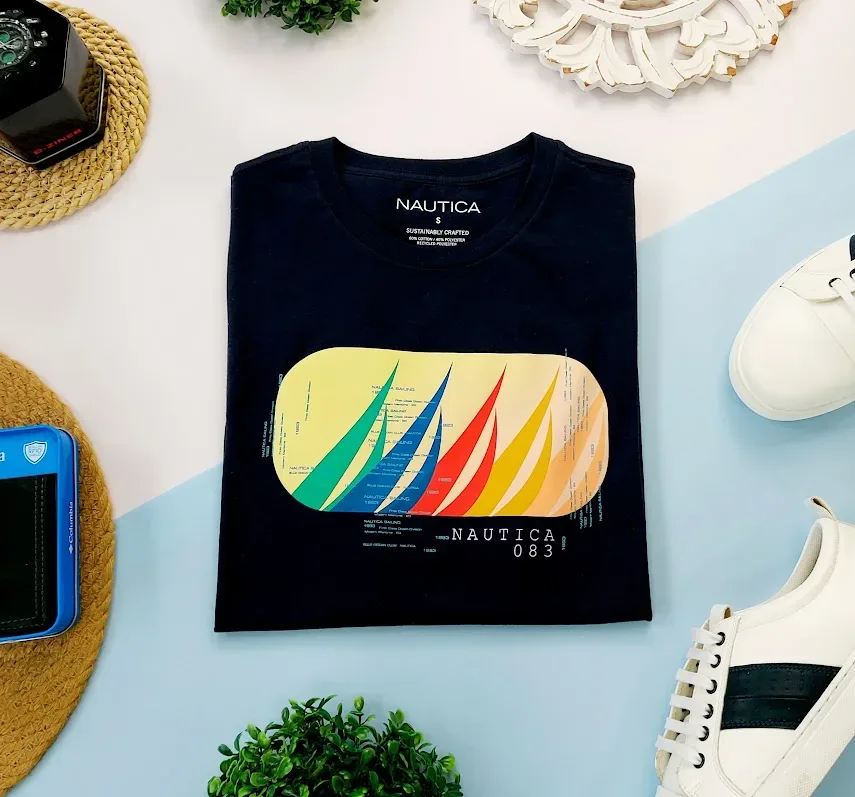 Camiseta Náutica para caballero.