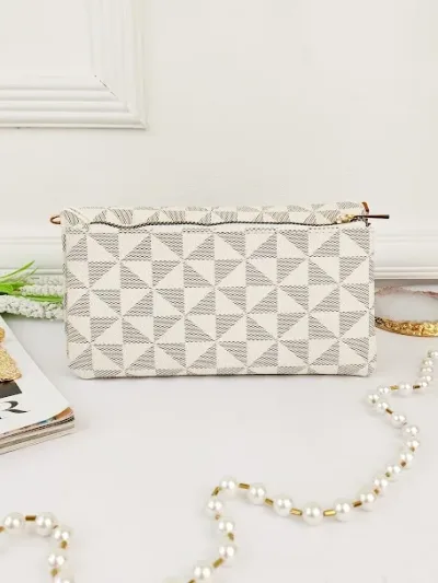 Cartera para dama color beige y camel