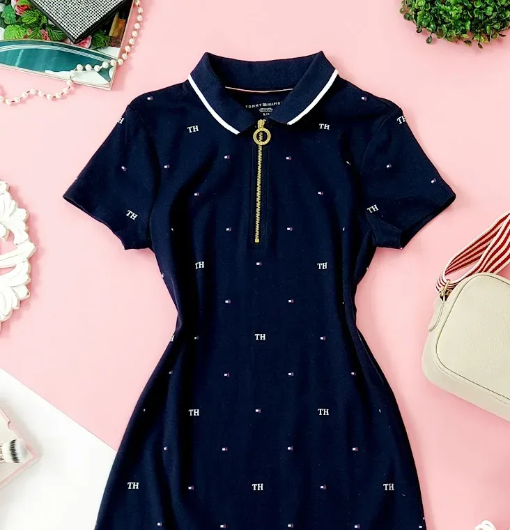 VestidoTommy Hilfiger para dama color azul