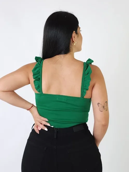 Blusa para dama color verde