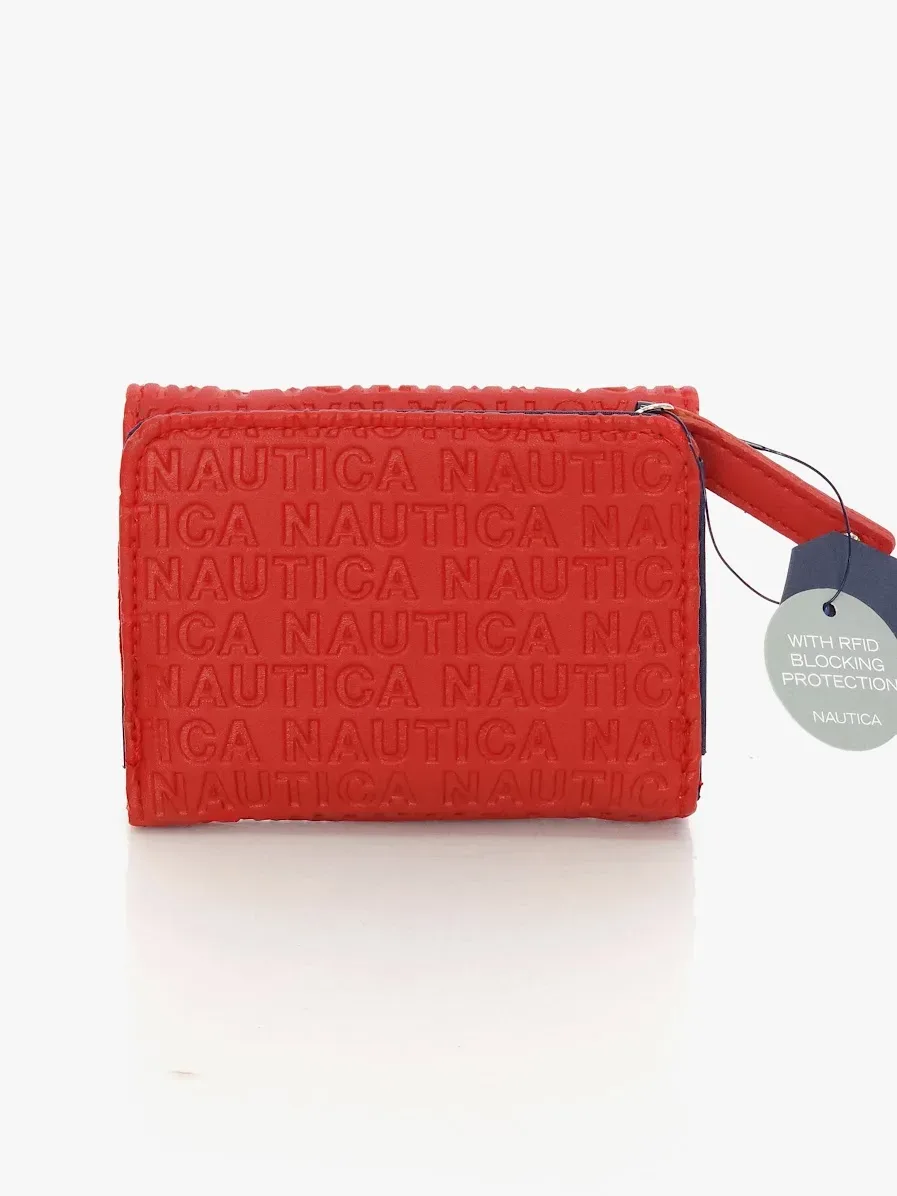 Cartera Nautica para dama color rojo