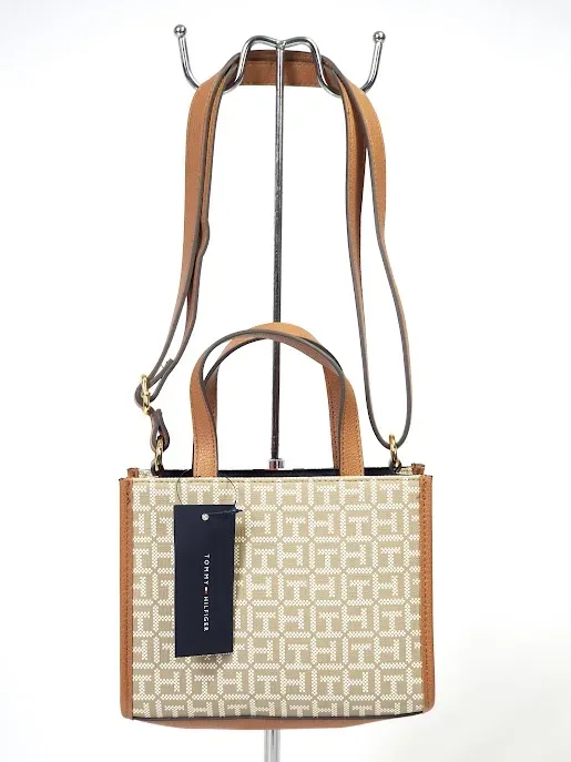 Bolso Tommy Hilfiger color cafe