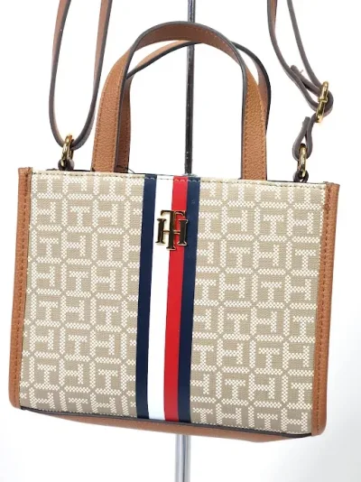 Bolso Tommy Hilfiger color cafe