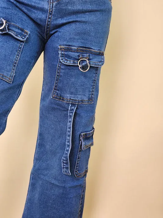 Jeans Bacci para niña B-7-162319 COLOR AZUL