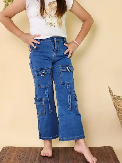 Jeans Bacci para niña B-7-162319 COLOR AZUL