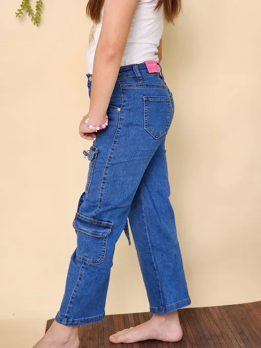 Jeans Bacci para niña B-7-162319 COLOR AZUL