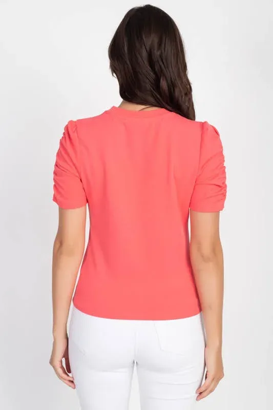 Blusa para dama color coral