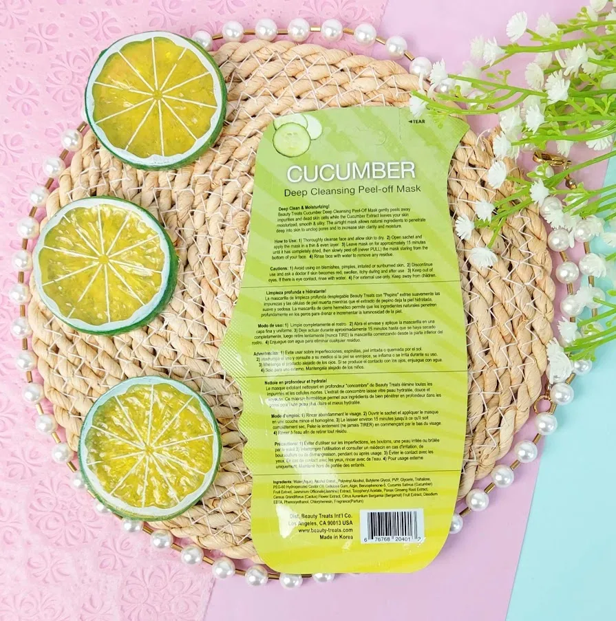 Mascarilla de pepino Beauty Treats