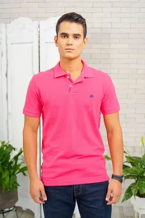 Camiseta Aeropostale para caballero color fucsia