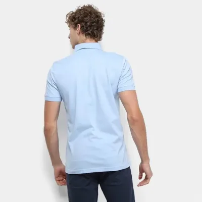 Camiseta Tommy Hilfiger Slim Fit para caballero color celeste
