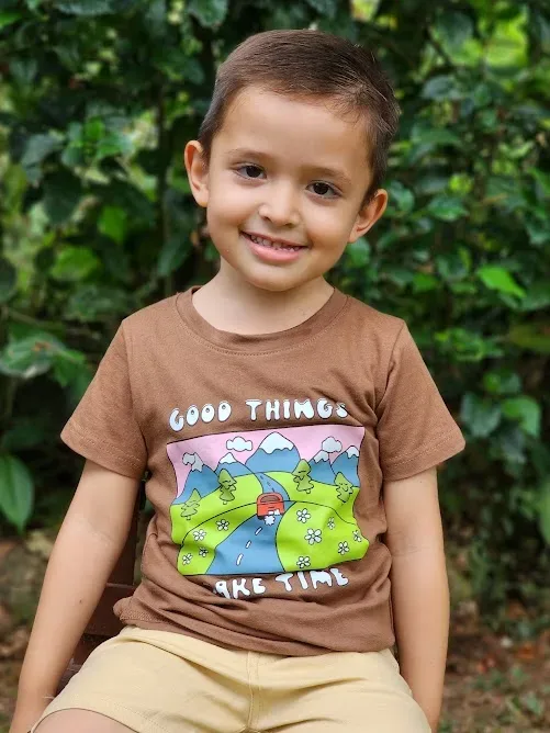 Camiseta para niño animada