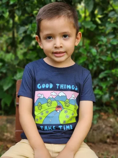 Camiseta para niño animada