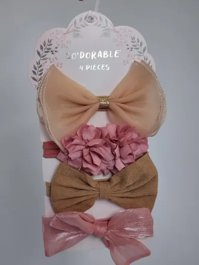 Set de binchas para Niña
