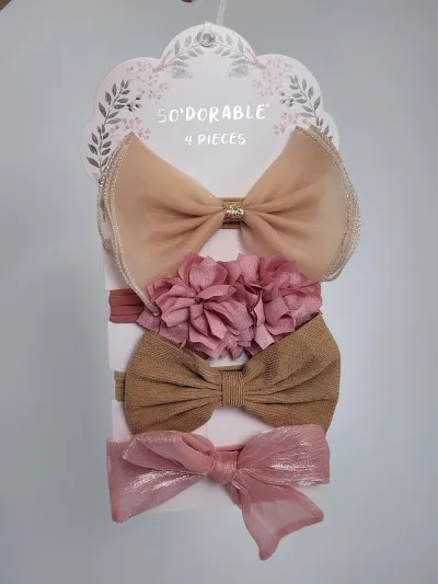 Set de binchas para Niña