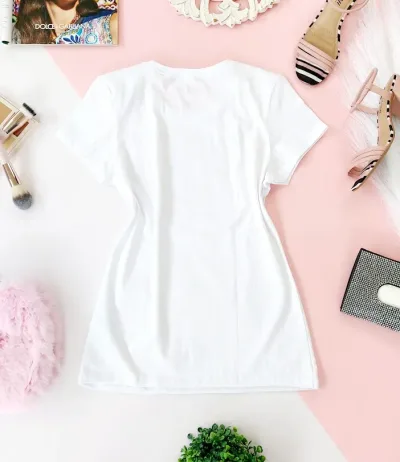 Camiseta Guess para dama color blanco