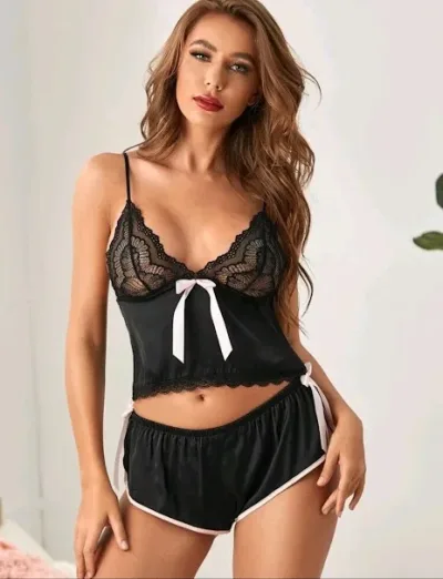 Lencería para dama color negro