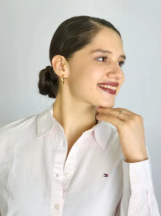 Camisa manga larga Tommy Hilfiger para dama a rayas