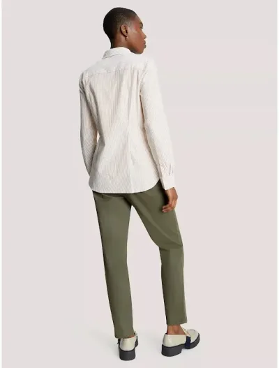 Camisa manga larga Tommy Hilfiger para dama a rayas