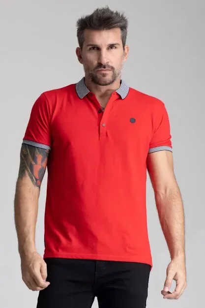 Camiseta Hummer para caballero color rojo