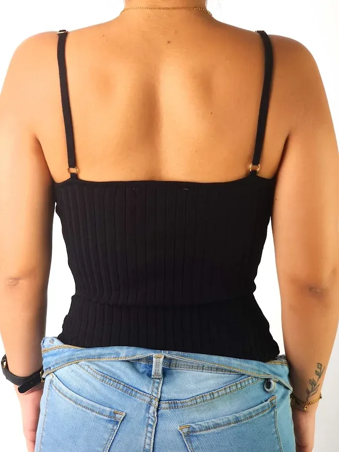 Body  BACCI para dama color negro