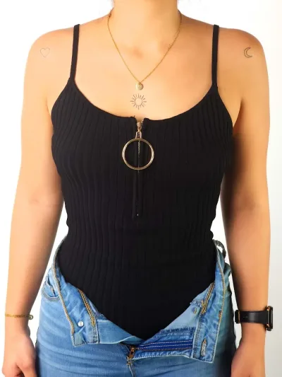 Body  BACCI para dama color negro