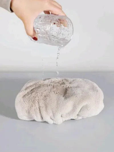 Gorro absorbente con diseño de lazo