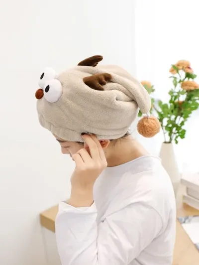 Gorro absorbente con diseño de lazo