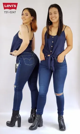 Jeans Levis 721-0247 High Rise Skinny para dama