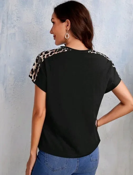 Blusa para dama con diseño de animal Print