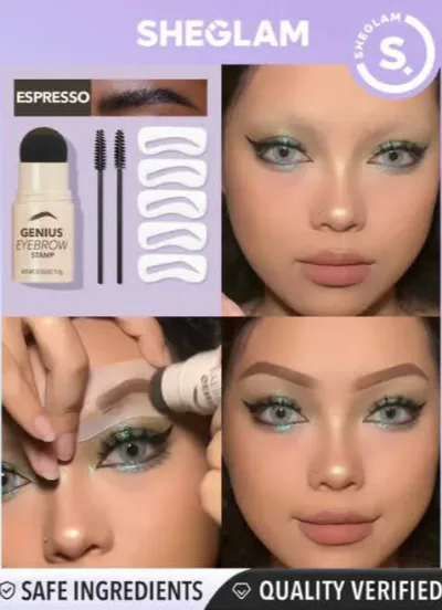 Estampado para cejas SheGlam Expresso
