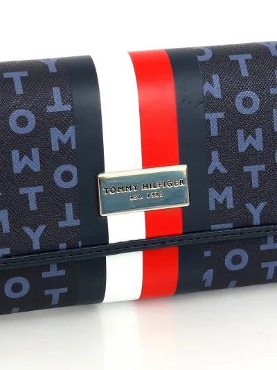 Cartera Tommy Hilfiger para Dama color azul