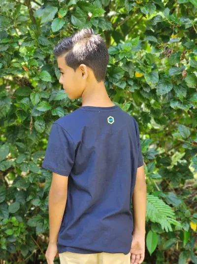 Camiseta Hummer para muchacho color azul H23110122