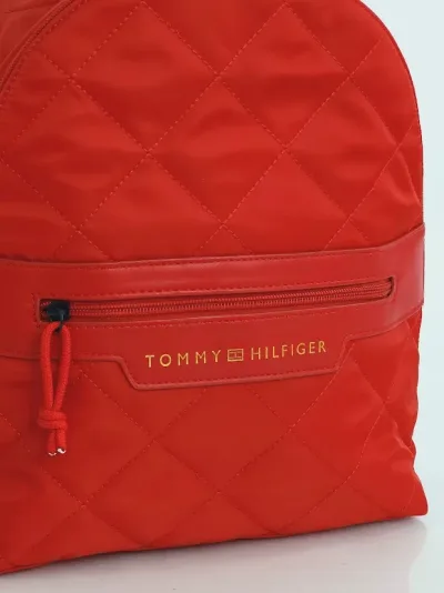 Mochila Tommy Hilfiger para dama color rojo