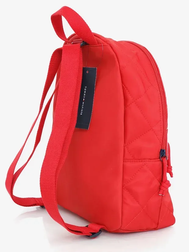 Mochila Tommy Hilfiger para dama color rojo