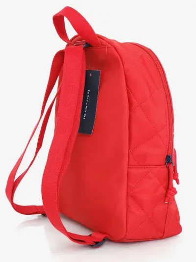 Mochila Tommy Hilfiger para dama color rojo