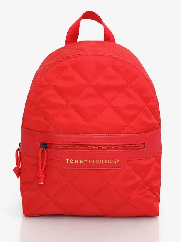 Mochila Tommy Hilfiger para dama color rojo