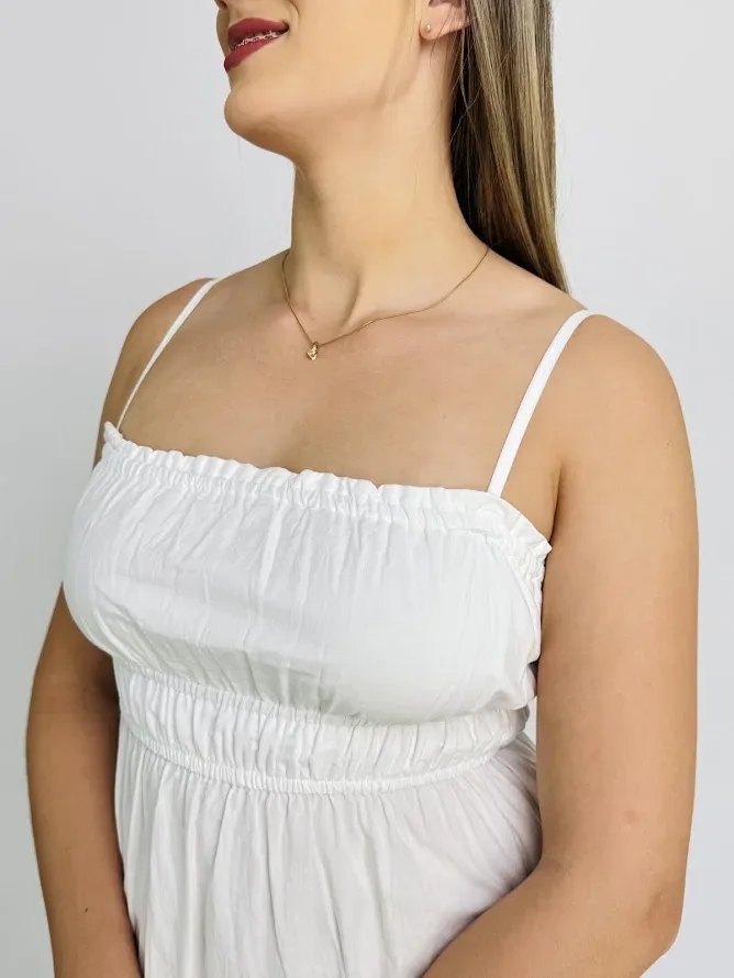Vestido color Blanco para Dama