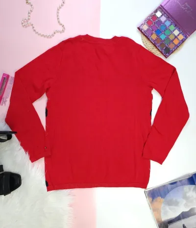 Sueter Tommy Hilfiger para Dama color rojo